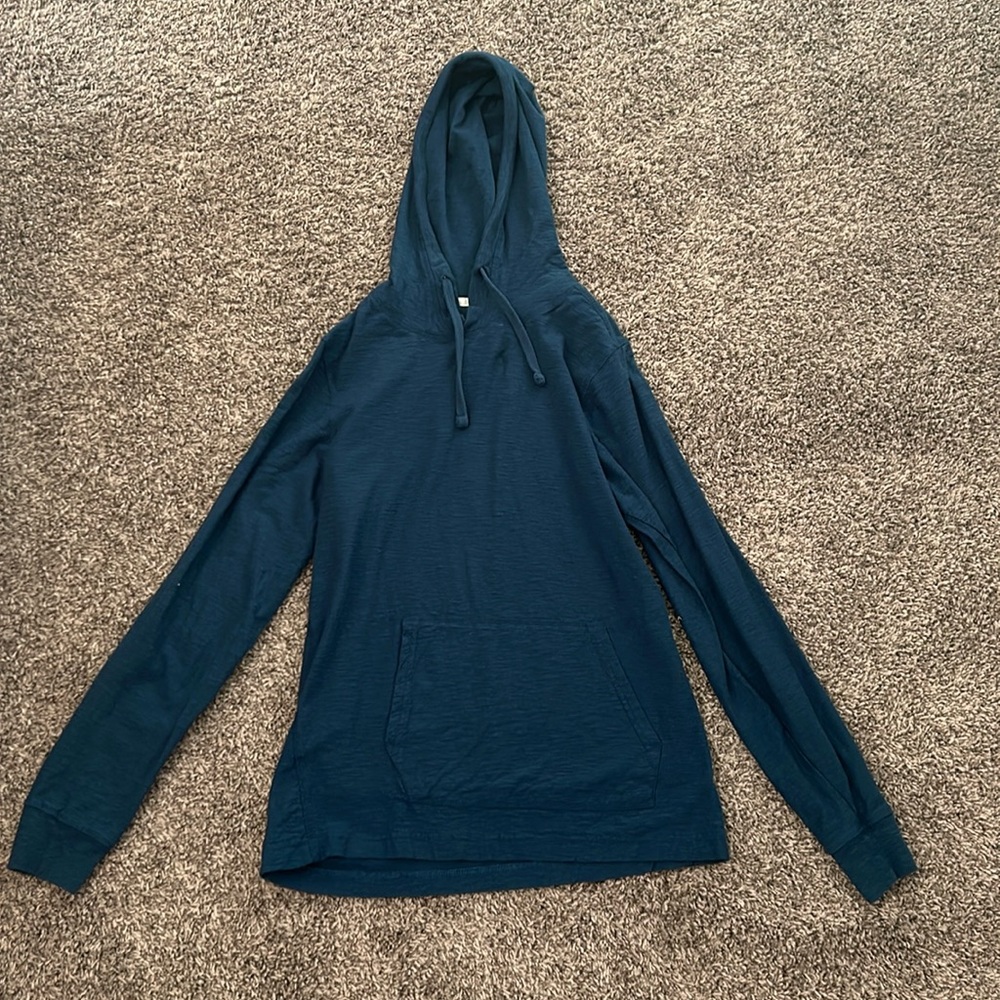 Blue Paperdenim&cloth hoodie